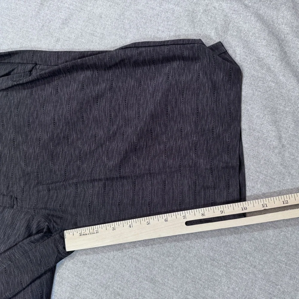 Travis Mathew‎ Shorts Mens 32 Black Gray Stretch Golf Athletic Casual Modern Fit